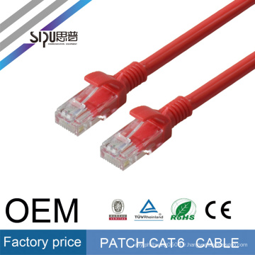 SIPU meilleurs sites de gros haute vitesse rj45 utp ethernet câble cat6 cordon de raccordement